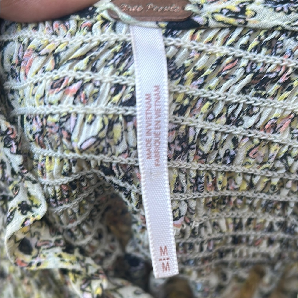 🎉3X HOST PICK🎉Free People Floral Print Lela Blouse - Picture 10 of 10